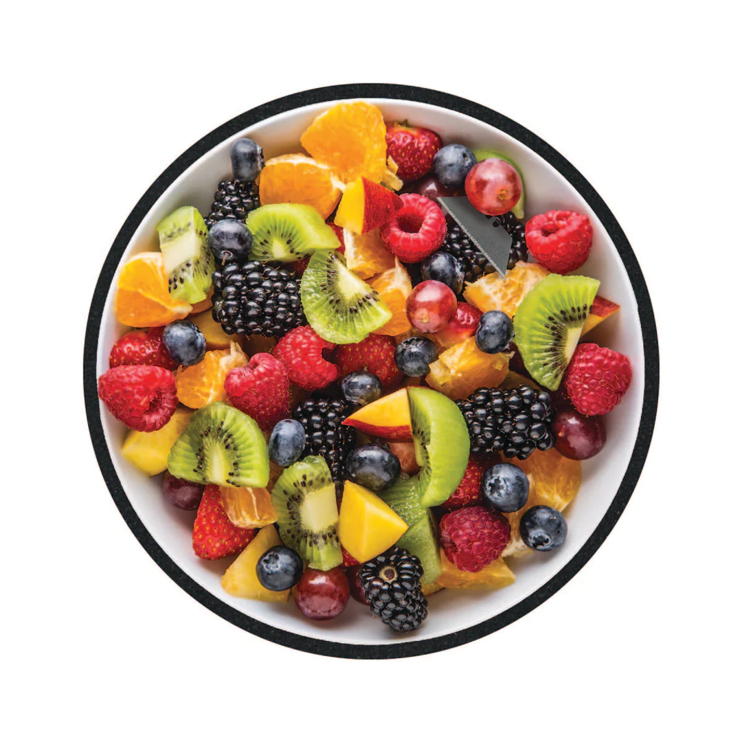 MOODMATS 8" Round Bong Pad & Dab Rig Coaster Moody Salad The Dab Lab