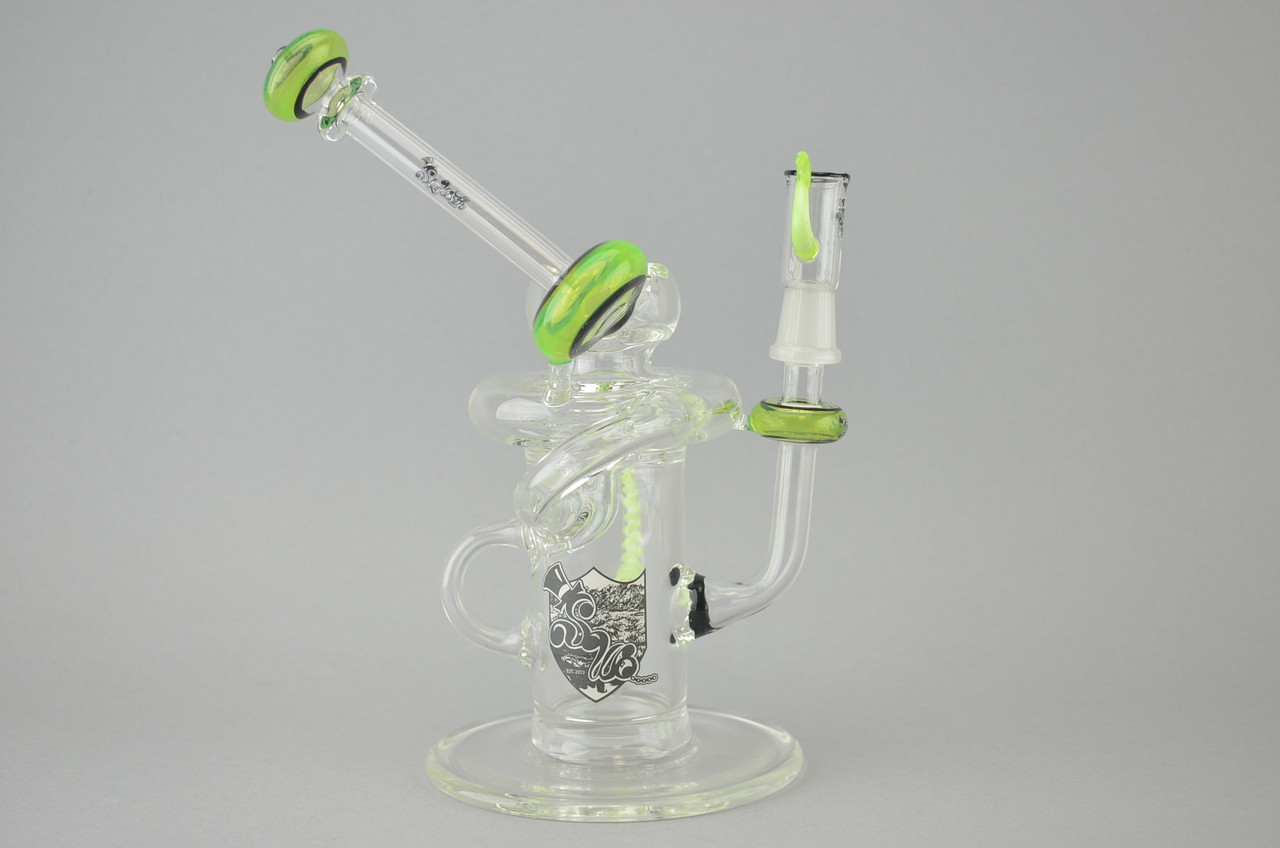 SLUGWORTH - Klein Recycler Vapor Rig w/ 5-Hole Perc & 14mm Dome - #1 ...