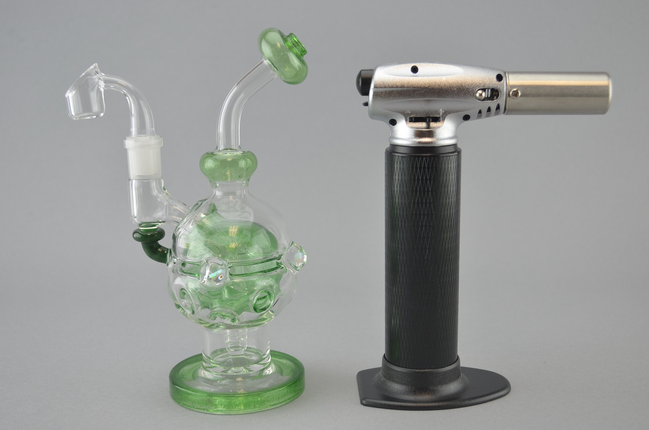 BRANDON CLARK - Mini Fab Egg Vapor Rig w/ 4-Slit Perc & 14mm Quartz ...