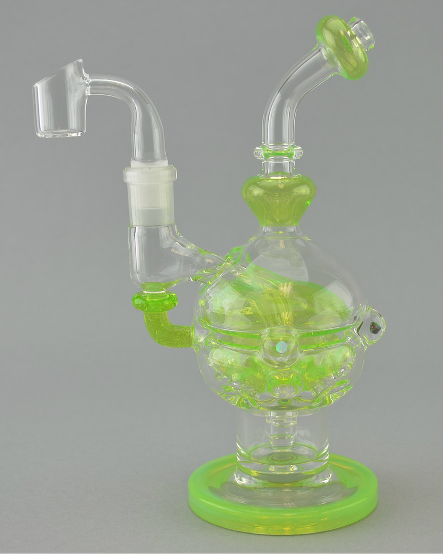 BRANDON CLARK - Mini Fab Egg Vapor Rig w/ 4-Slit Perc & 14mm Quartz ...