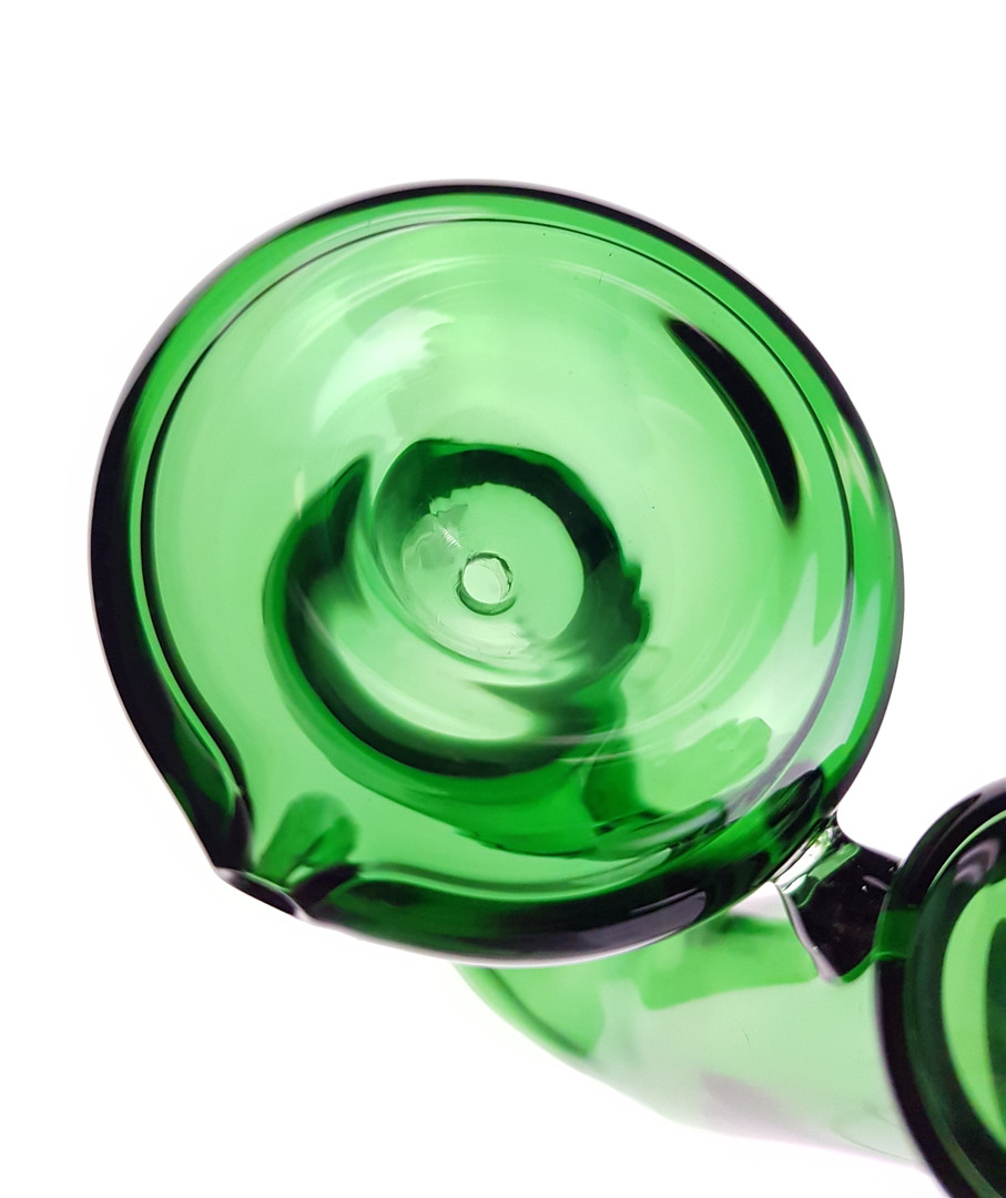 PULSAR Glass Saxophone Sherlock Pipe (Pick a Color) The Dab Lab