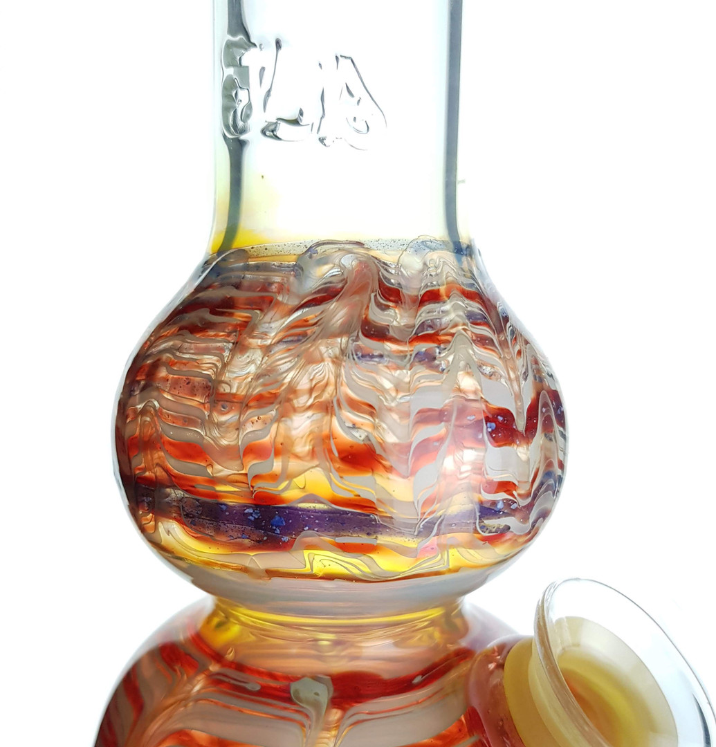 JEROME BAKER DESIGNS 38mm Mini Mothership "Old School JBD" Glass Bong