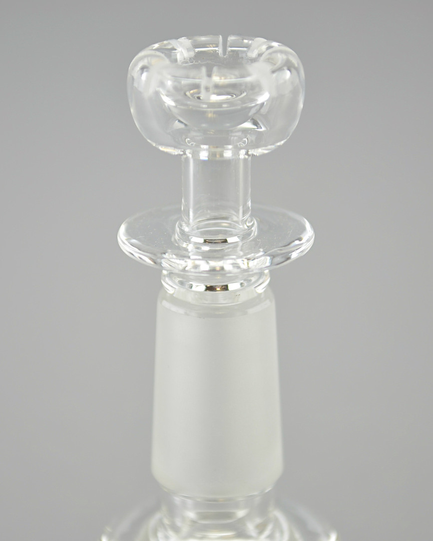 QUARTZ CASTLE Domeless Universal Quartz "Castle" Nail w/ 8 Slits (For