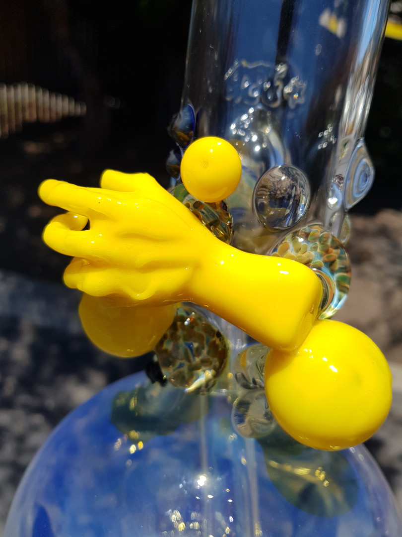 JEROME BAKER DESIGNS 50mm "Old School JBD" Glass Bong 4 The Dab Lab
