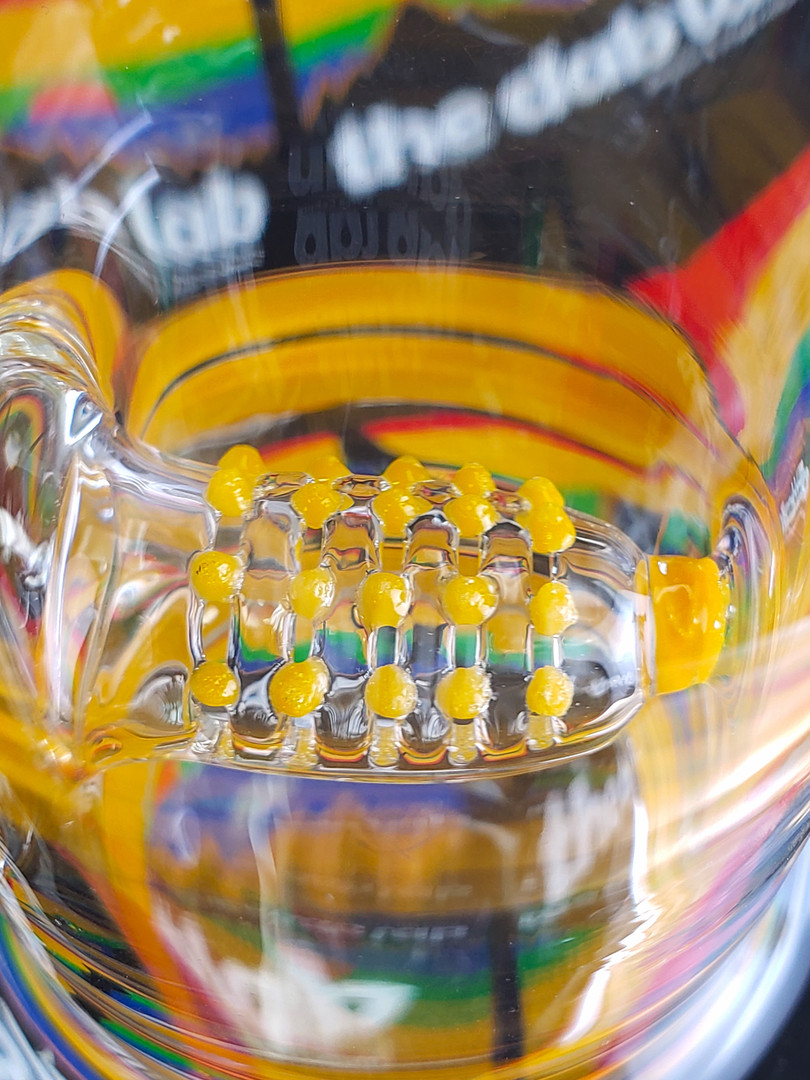 PULSAR 50mm Gridline Tube w/ 18mm Female Joint & MultiHole Slide