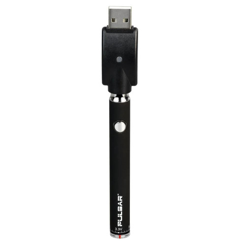 PULSAR - Slim Spinner Variable Voltage Vape Pen Battery w/ USB Charger (510 threaded)
