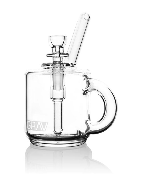 GRAV - Glass Coffee Mug Pocket Bubbler w/ 10mm Slide