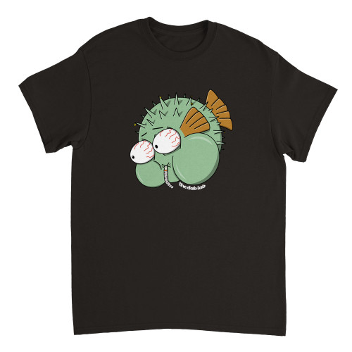 MISTAH NOSTALGIC - "Puffin Puffer Fish" 420 Series Heavyweight Unisex T-shirt