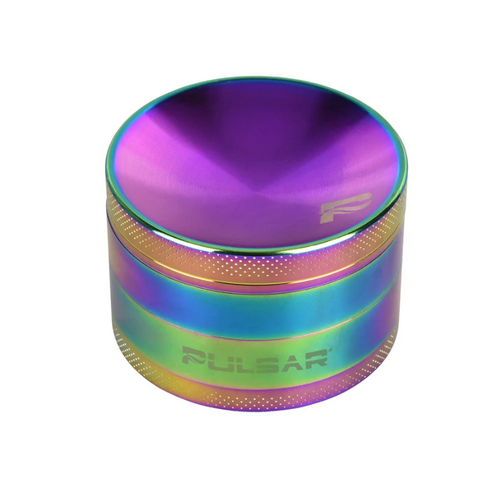 PULSAR - 4-Piece Aluminum Grinder - 2.5" (Pick a Color)