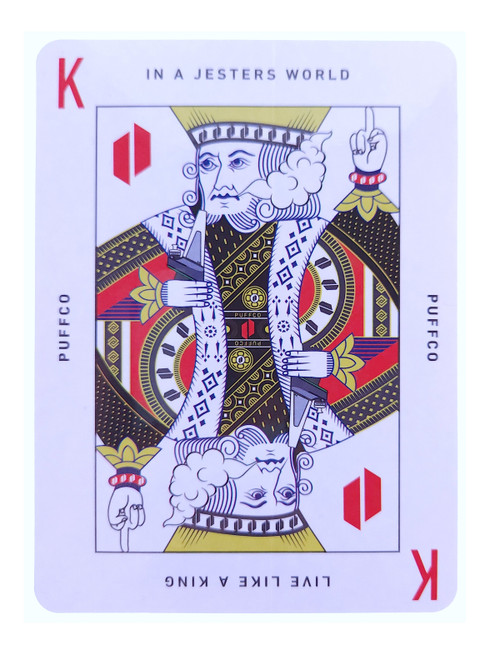 PUFFCO - King of Dabs Stickers