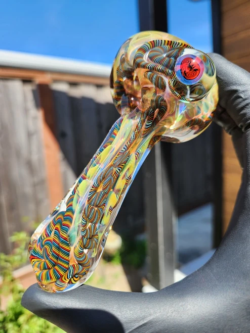MICHAEL CROUCH - Fully Worked Inside Out Dry Pipe Spoon - #12