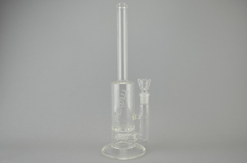 JM FLOW - Gridded Stemline to Turbine Perc w/ 18mm Female Joint & Slide - 60mm (Straight)