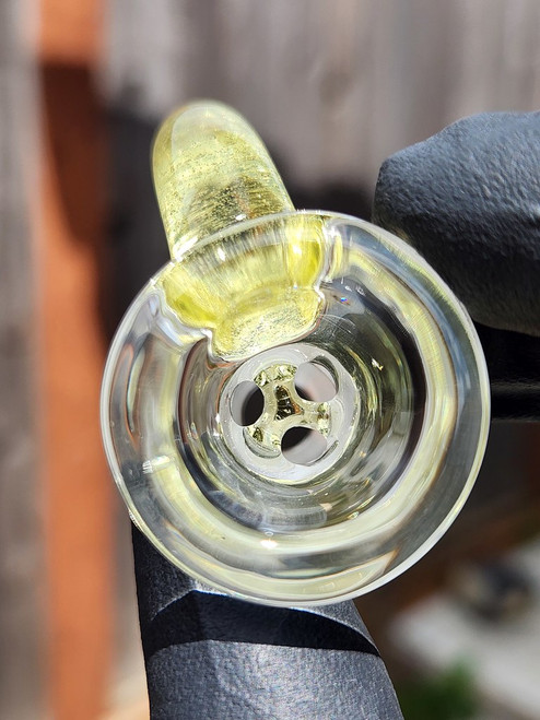 OJ FLAME - Multi-Hole Martini Slide w/ Horn and 14mm Joint  - Serum (CFL)