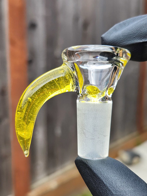 OJ FLAME - 3-Hole Martini Slide w/ Horn and 14mm Joint  - Terps (CFL)