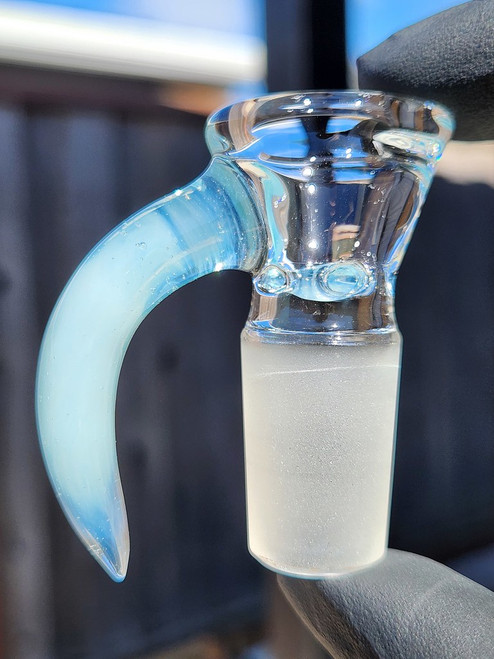 OJ FLAME - 4-Hole Martini Slide w/ Horn and 18mm Joint  - Zen