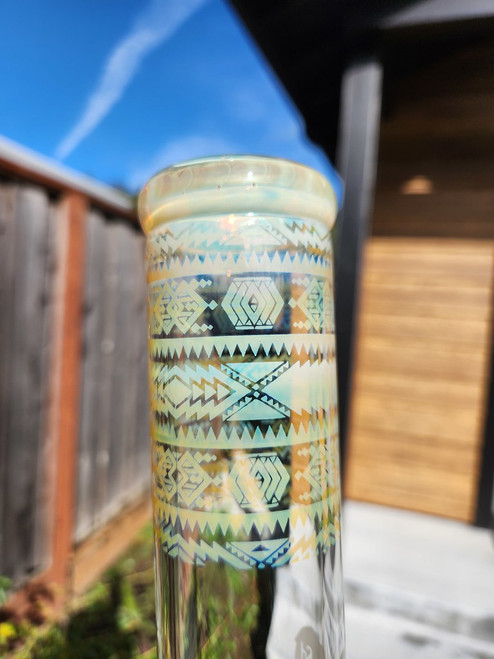 KUSH SCIENTIFIC - Type1 Gridded Puckline Tube w/ 18mm Slide - Fume Grail