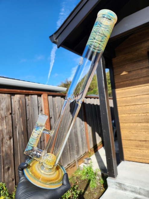 KUSH SCIENTIFIC - Type1 Gridded Puckline Tube w/ 18mm Slide - Fume Grail