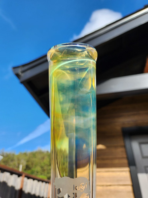 KUSH SCIENTIFIC - Type1 Gridded Puckline Tube w/ 18mm Slide - Fume #1