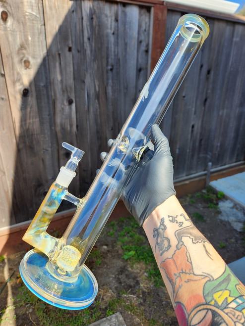 KUSH SCIENTIFIC - Type1 Gridded Puckline Tube w/ 18mm Slide - Fume #1