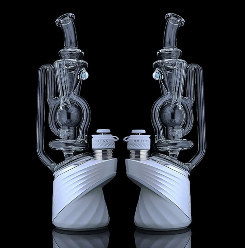 IRIDESCENT GLASS - Superior Ball Floater Recycler for Puffco Peak / Pro