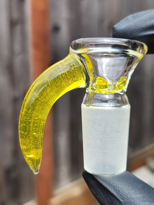 OJ FLAME - 4-Hole Martini Slide w/ Horn and 18mm Joint  - Terps (CFL)
