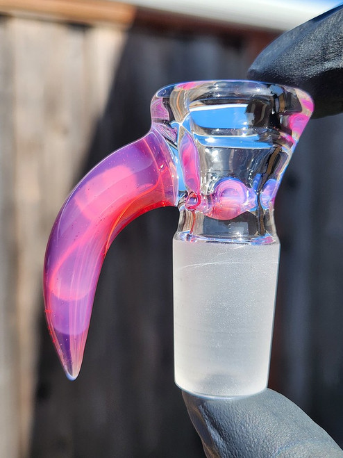 OJ FLAME - 4-Hole Martini Slide w/ Horn and 18mm Joint  - Karmaline