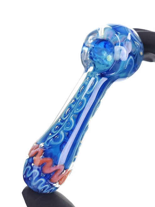Inside Out Fume Work Glass Spoon Pipe - #3 Inside Out Fume Work Glass Spoon Pipe - #3