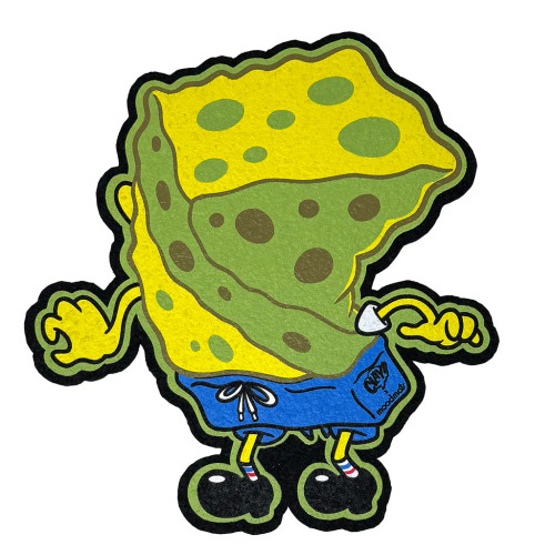 MOODMATS - Artist Series Bong Pad & Dab Rig Coaster - A Fool