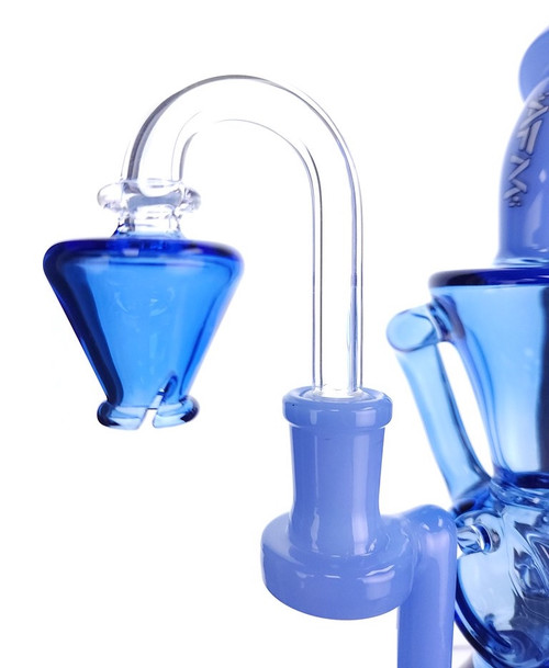 Glass Adapter w/ Vortex Airflow for the Puffco Pivot (Pick a Color)