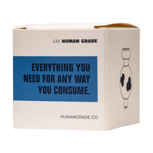 HUMAN GRADE - Cow Pattern Bubble Carb Cap