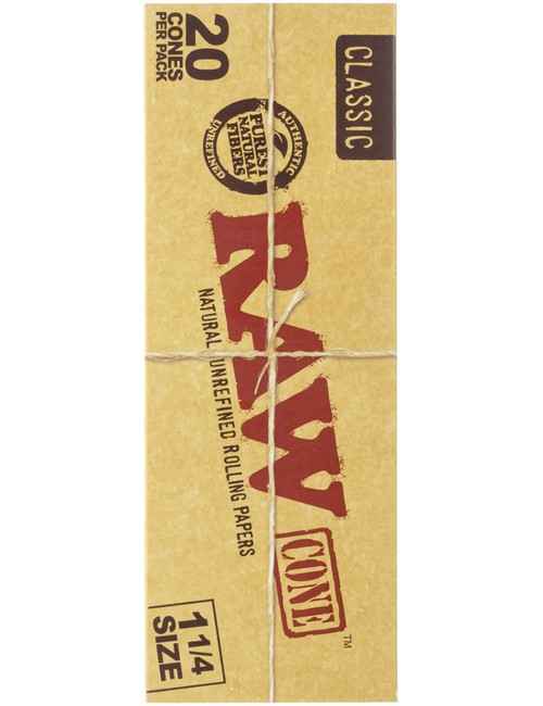 RAW - Classic 1/4 Size Cone Papers (20 Pack)