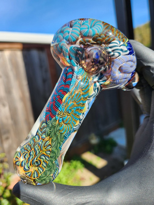 MICHAEL CROUCH - Fatty Fully Worked Inside Out Dry Pipe Spoon - #3