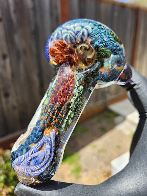 MICHAEL CROUCH - Fatty Fully Worked Inside Out Dry Pipe Spoon - #3