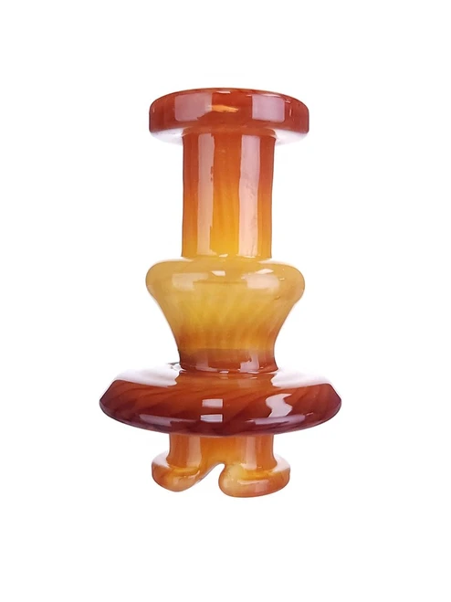 RIPIT - Color Glass Mouthpiece w/ Vortex Airflow for the Puffco Pivot - Toffee