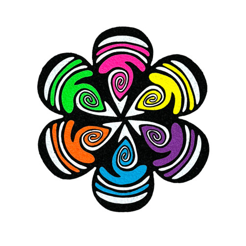 MOODMATS - Artist Series Bong Pad & Dab Rig Coaster - Thumbprint
