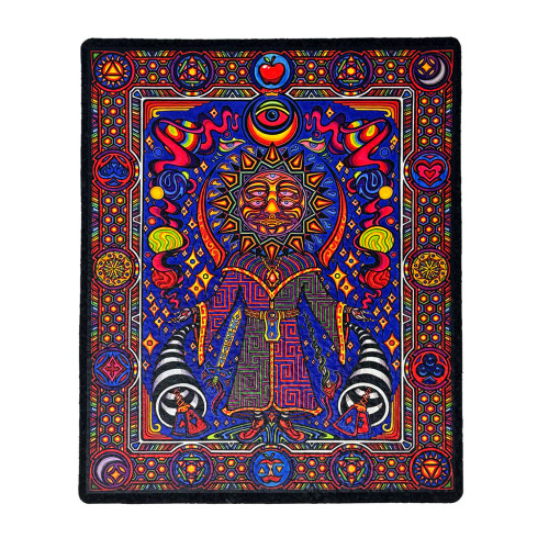MOODMATS - Artist Series Bong Pad & Dab Rig Coaster - Tricks Up My Sleeve