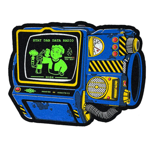 MOODMATS - Artist Series Bong Pad & Dab Rig Coaster - PB 2000MK6 VT-Blue
