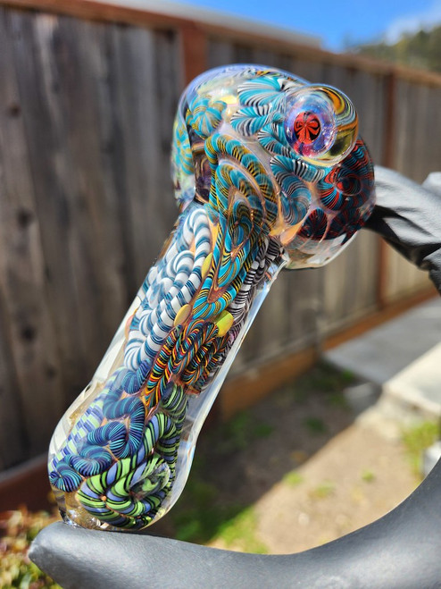 MICHAEL CROUCH - Fatty Fully Worked Inside Out Dry Pipe Spoon - #6