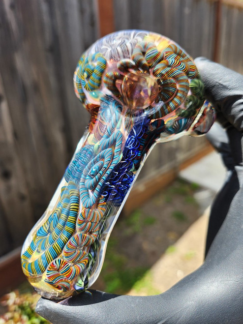 MICHAEL CROUCH - Fatty Fully Worked Inside Out Dry Pipe Spoon - #7