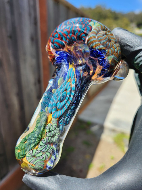 MICHAEL CROUCH - Fatty Fully Worked Inside Out Dry Pipe Spoon - #8