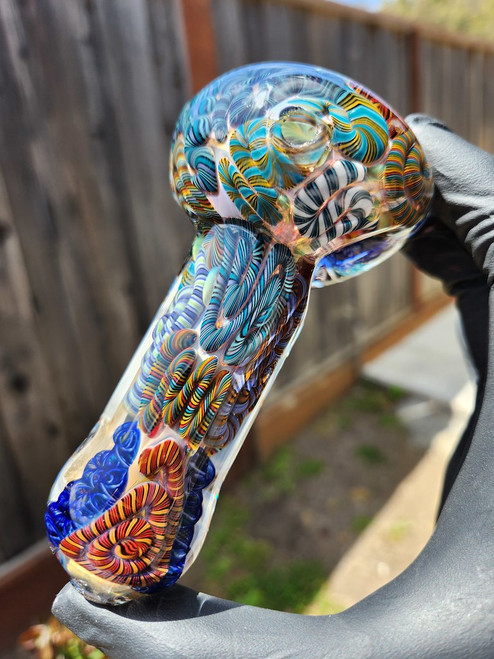 MICHAEL CROUCH - Fatty Fully Worked Inside Out Dry Pipe Spoon - #10