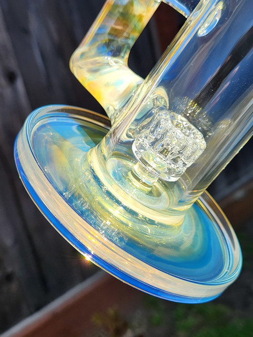 KUSH SCIENTIFIC - Type1 Shorty Gridded Puckline Tube - Fumed