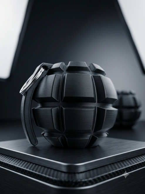 HEADSTASH MENACE - 3D Printed Proxy Core Attachment - Grenade