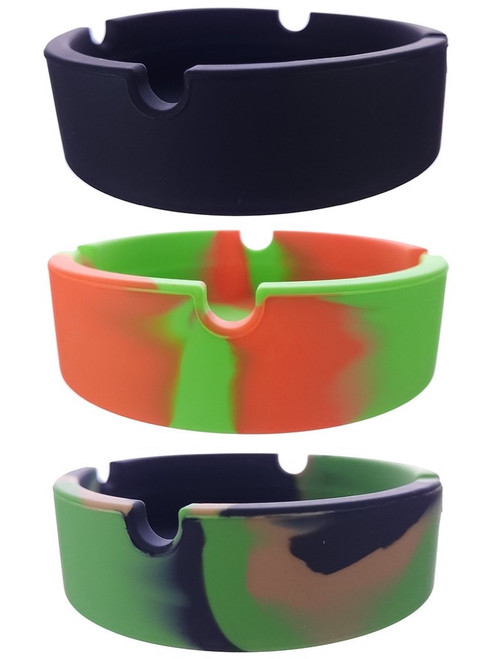 Unbreakable Silicone Ash Tray (Pick a Color)