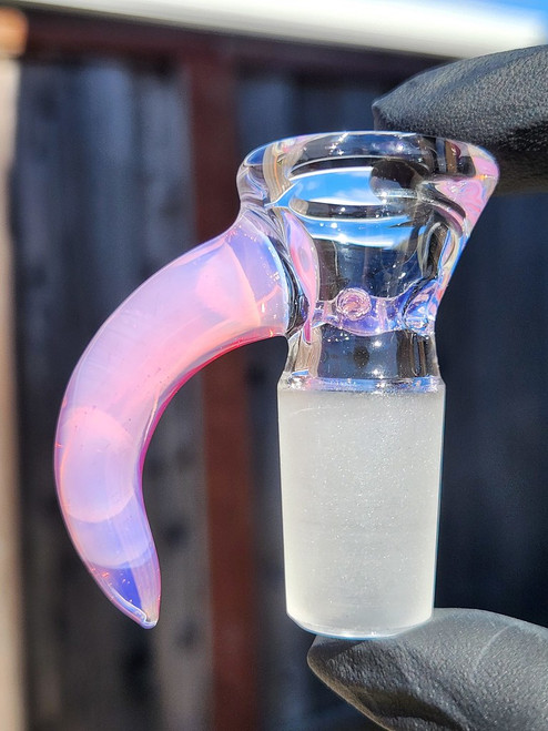 OJ FLAME - 4-Hole Martini Slide w/ Horn and 18mm Joint  - Karmaline #3