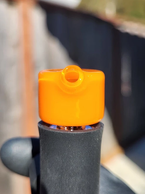 SANDALZ - Glass Mouthpiece w/ Vortex Airflow for the Puffco Pivot - OJ
