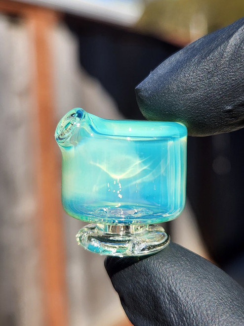 SANDALZ - Glass Mouthpiece w/ Vortex Airflow for the Puffco Pivot - Opal Mint