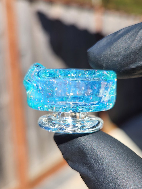 SANDALZ - Glass Mouthpiece w/ Vortex Airflow for the Puffco Proxy Core - Crushed Opal Meta