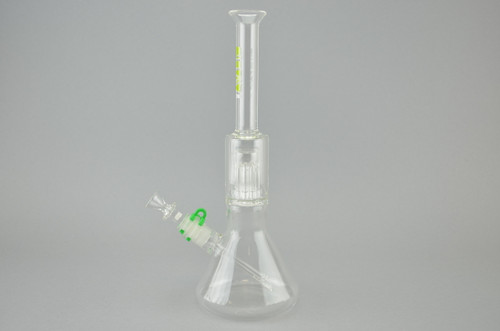 GRAV LABS - Mini Beaker Bong w/ 10mm Removable Diffused Downstem, Tree Perc & Martini Bowl (Pick Your Color)