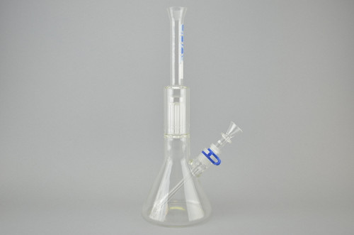 GRAV LABS - Beaker Bong w/ 14mm Removable Diffused Downstem, Tree Perc & Martini Bowl (Pick Your Color)